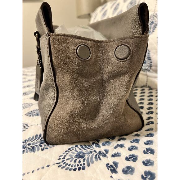 Coach Gray Crossbody Bag - Picture 8 of 10